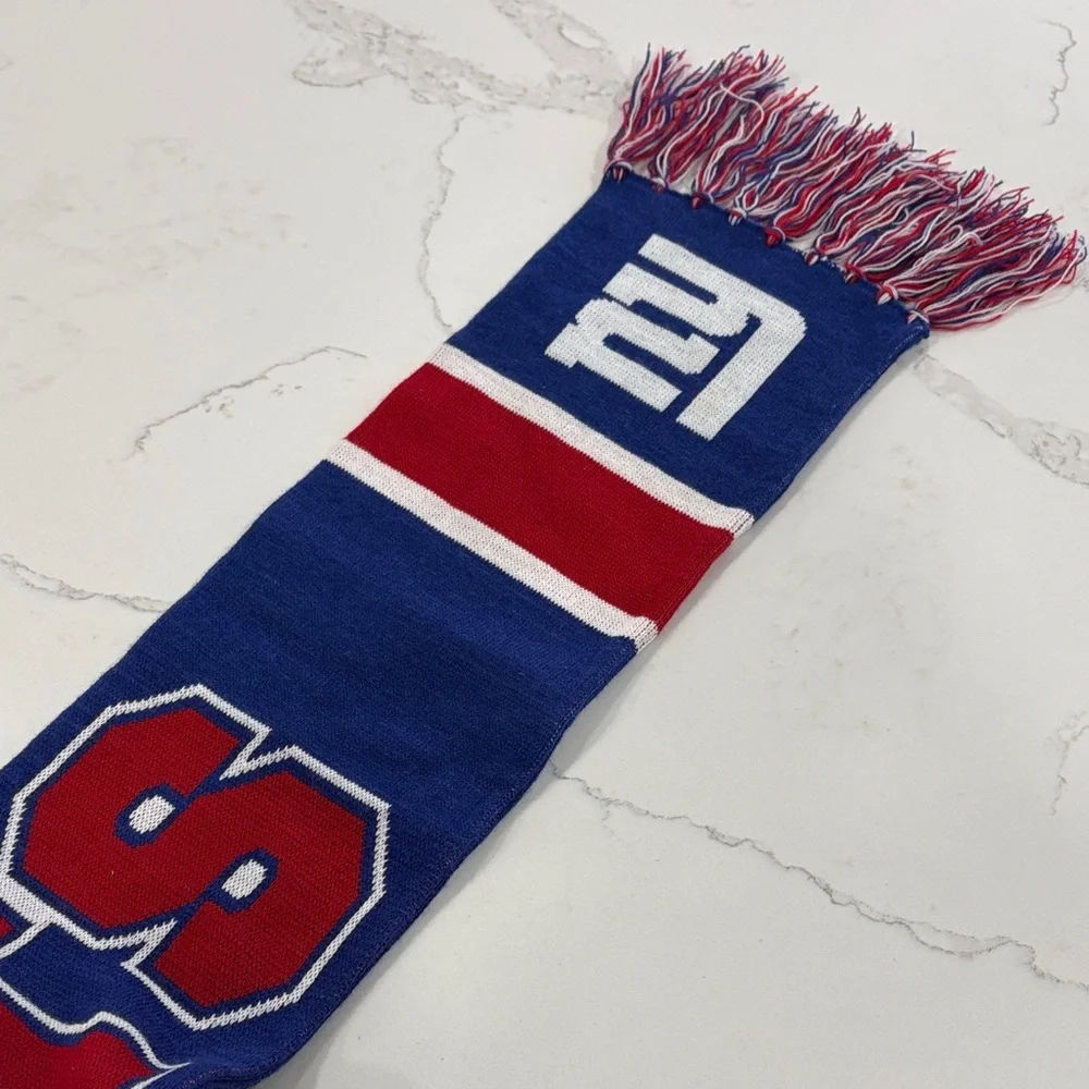 NFL Team Men's NY Giants Winter Scarf & More!
